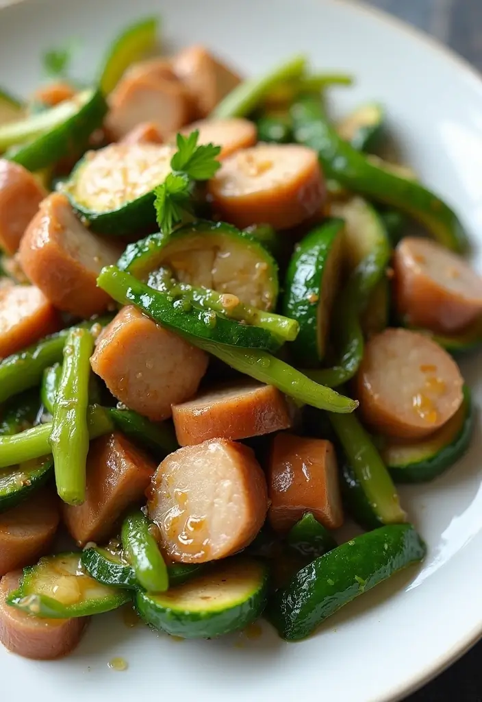 30+ Easy Pork Stir Fry Recipes Bursting with Flavor 41 30+ Easy Pork Stir Fry Recipes Bursting with Flavor - 7. Pork and Zucchini Stir Fry