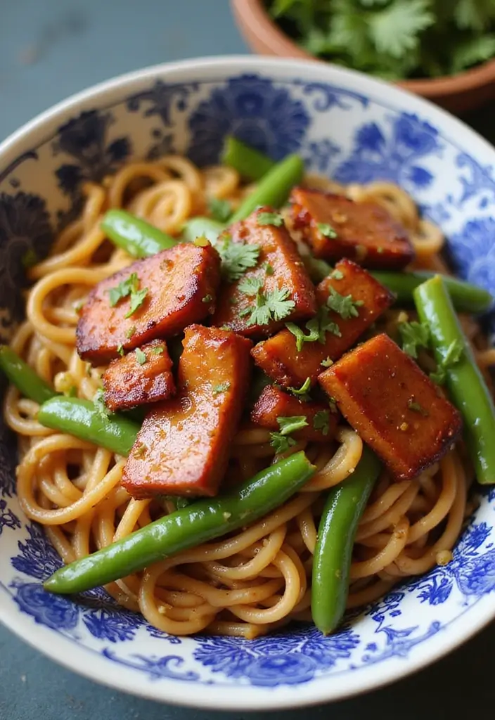 30 Easy Ramen Stir Fry Recipes You’ll Want to Make Again 74 30 Easy Ramen Stir Fry Recipes You’ll Want to Make Again - 12. BBQ Pork Ramen Stir Fry