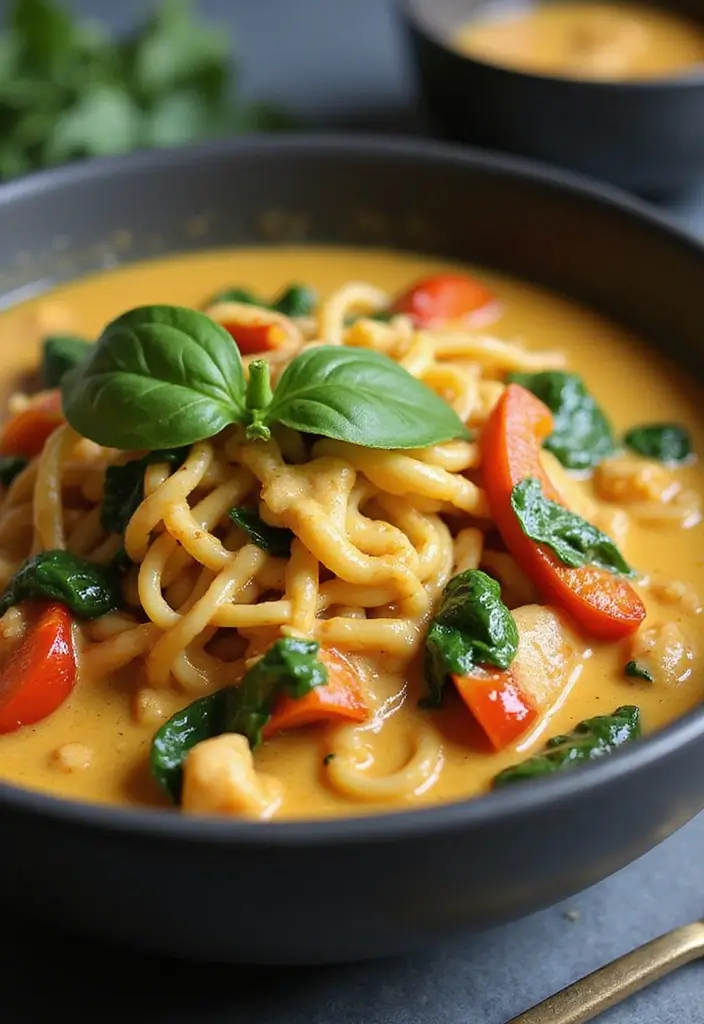 30 Easy Ramen Stir Fry Recipes You’ll Want to Make Again 81 30 Easy Ramen Stir Fry Recipes You’ll Want to Make Again - 13. Coconut Curry Ramen Stir Fry