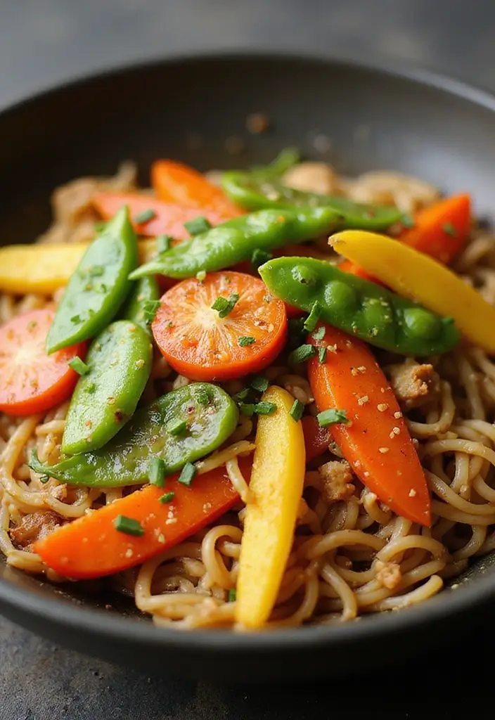 30 Easy Ramen Stir Fry Recipes You’ll Want to Make Again 123 30 Easy Ramen Stir Fry Recipes You’ll Want to Make Again - 19. Veggie-Packed Ramen Stir Fry