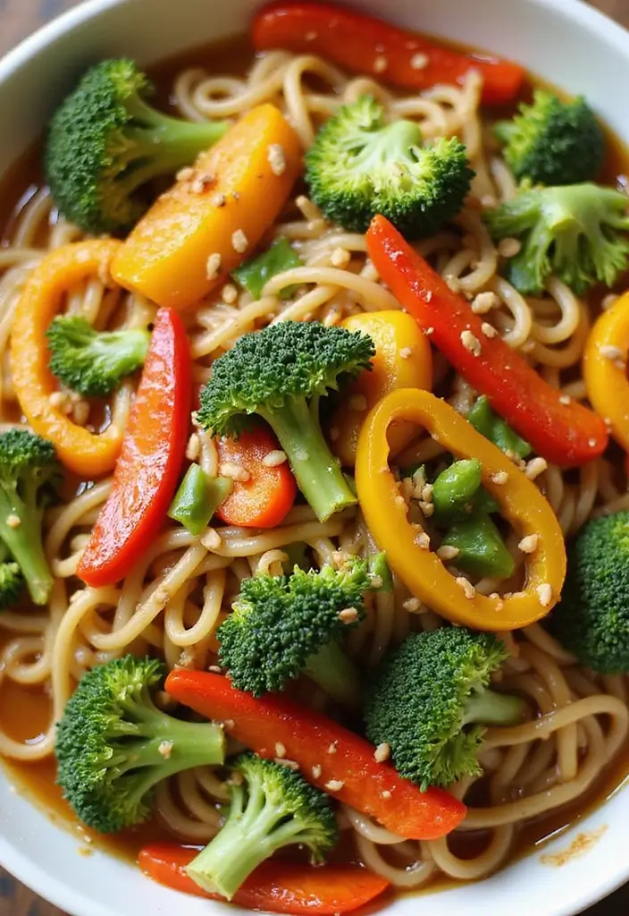 30 Easy Ramen Stir Fry Recipes You’ll Want to Make Again 156 30 Easy Ramen Stir Fry Recipes You’ll Want to Make Again - 24. Ranch Veggie Ramen Stir Fry