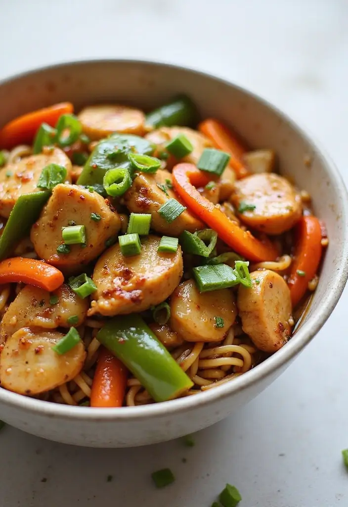 30 Easy Ramen Stir Fry Recipes You’ll Want to Make Again 15 30 Easy Ramen Stir Fry Recipes You’ll Want to Make Again - 3. Teriyaki Chicken Ramen Stir Fry