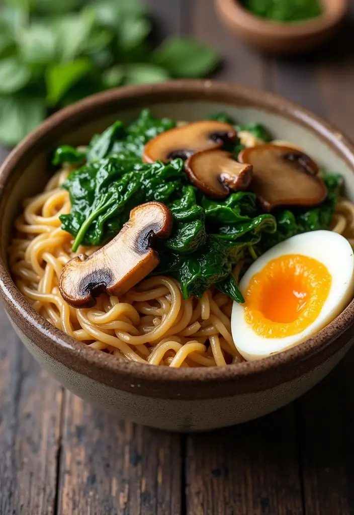 30 Easy Ramen Stir Fry Recipes You’ll Want to Make Again 29 30 Easy Ramen Stir Fry Recipes You’ll Want to Make Again - 5. Garlic Mushroom Ramen Stir Fry
