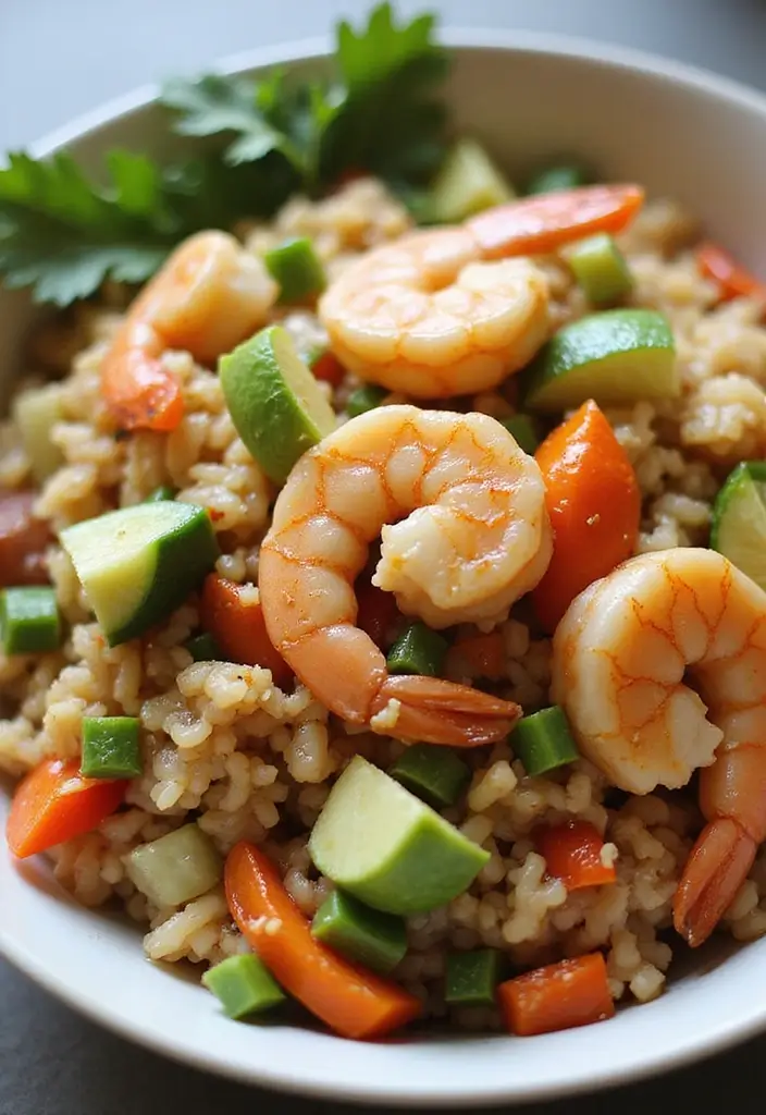 30 Easy Shrimp Fried Rice Stir Fry Recipes for Busy Weeknights 83 30 Easy Shrimp Fried Rice Stir Fry Recipes for Busy Weeknights - 13. Veggie Loaded Shrimp Fried Rice