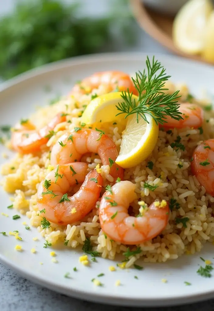 30 Easy Shrimp Fried Rice Stir Fry Recipes for Busy Weeknights 140 30 Easy Shrimp Fried Rice Stir Fry Recipes for Busy Weeknights - 22. Lemon Dill Shrimp Fried Rice
