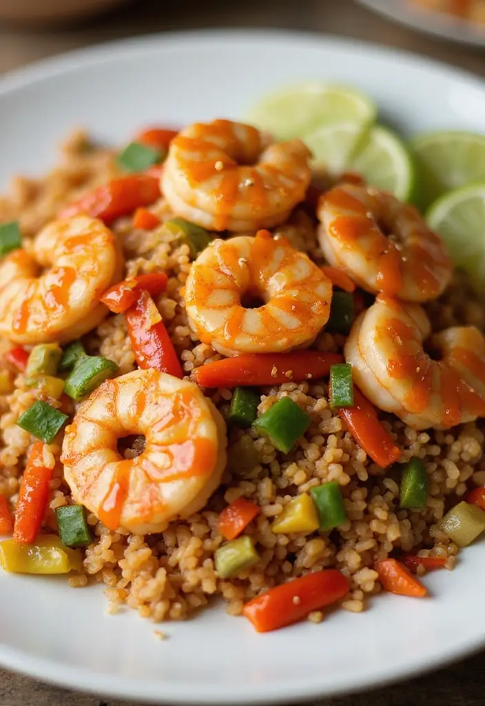 30 Easy Shrimp Fried Rice Stir Fry Recipes for Busy Weeknights 152 30 Easy Shrimp Fried Rice Stir Fry Recipes for Busy Weeknights - 24. Sweet Chili Shrimp Fried Rice