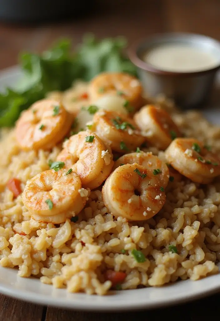 30 Easy Shrimp Fried Rice Stir Fry Recipes for Busy Weeknights 166 30 Easy Shrimp Fried Rice Stir Fry Recipes for Busy Weeknights - 26. Garlic Parmesan Shrimp Fried Rice