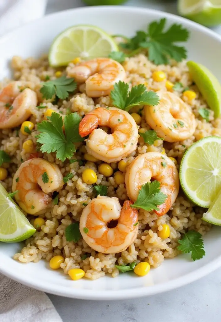 30 Easy Shrimp Fried Rice Stir Fry Recipes for Busy Weeknights 36 30 Easy Shrimp Fried Rice Stir Fry Recipes for Busy Weeknights - 6. Cilantro Lime Shrimp Fried Rice