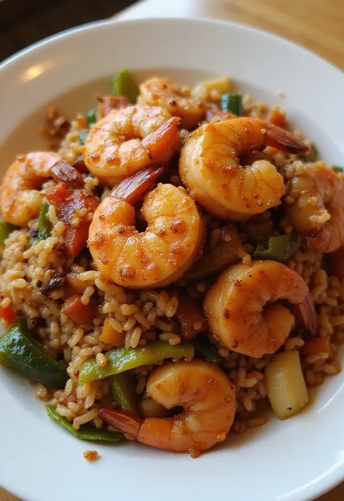 30 Easy Shrimp Fried Rice Stir Fry Recipes for Busy Weeknights 57 30 Easy Shrimp Fried Rice Stir Fry Recipes for Busy Weeknights - 9. BBQ Shrimp Fried Rice