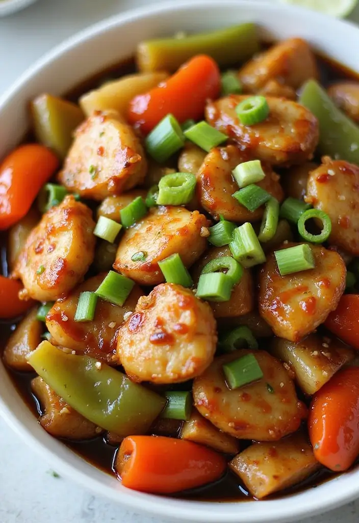 30+ Garlic Chicken Stir Fry Recipes Packed with Aroma 71 30+ Garlic Chicken Stir Fry Recipes Packed with Aroma - 11. Garlic Teriyaki Chicken Stir Fry