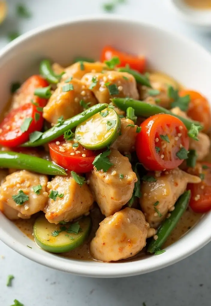 30+ Garlic Chicken Stir Fry Recipes Packed with Aroma 99 30+ Garlic Chicken Stir Fry Recipes Packed with Aroma - 15. Creamy Garlic Chicken Stir Fry