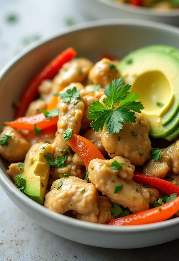 30+ Garlic Chicken Stir Fry Recipes Packed with Aroma 118 30+ Garlic Chicken Stir Fry Recipes Packed with Aroma - 18. Garlic Avocado Chicken Stir Fry