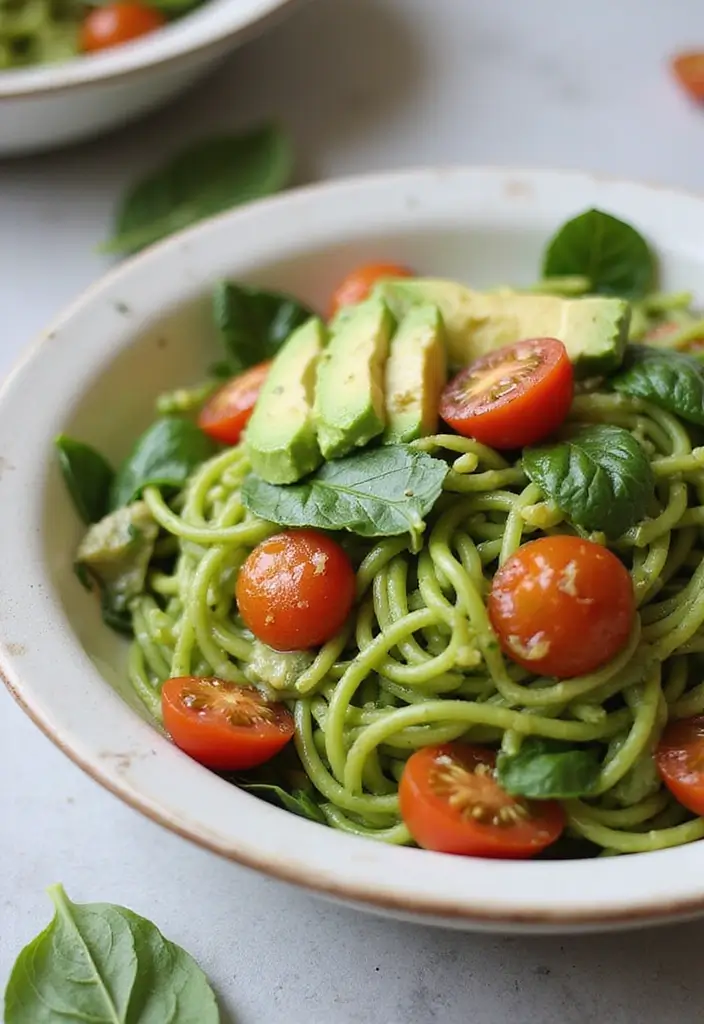 30 Healthy Noodle Stir Fry Recipes for Guilt-Free Eating 99 30 Healthy Noodle Stir Fry Recipes for Guilt-Free Eating - 17. Creamy Avocado Noodle Stir Fry