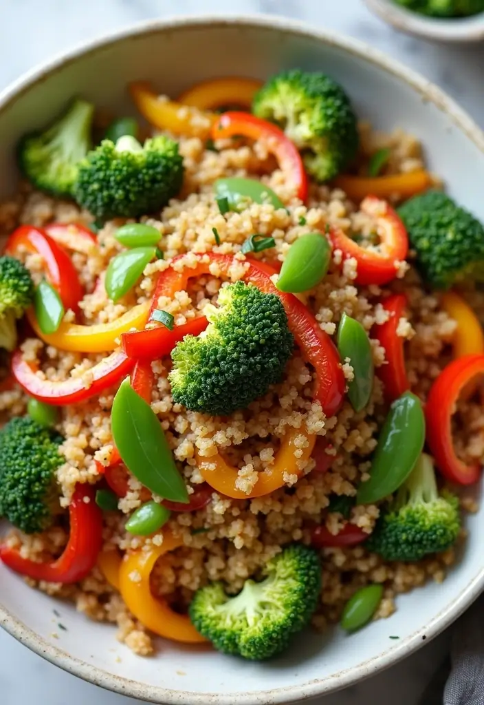 30 Healthy Noodle Stir Fry Recipes for Guilt-Free Eating 8 30 Healthy Noodle Stir Fry Recipes for Guilt-Free Eating - 2. Quinoa Noodle Veggie Stir Fry
