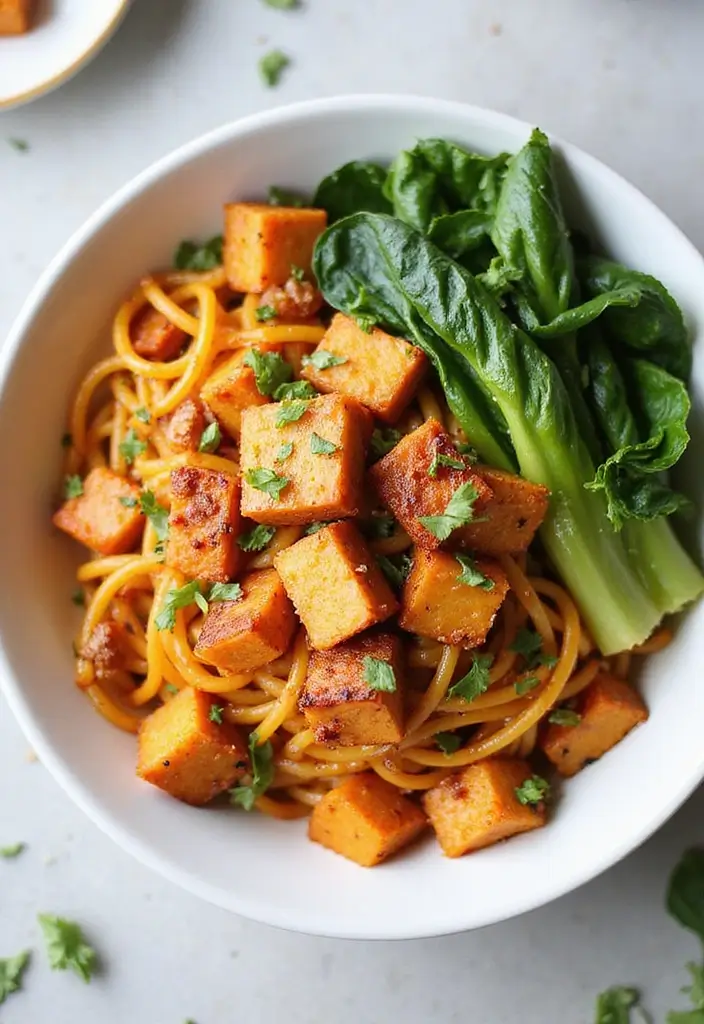 30 Healthy Noodle Stir Fry Recipes for Guilt-Free Eating 15 30 Healthy Noodle Stir Fry Recipes for Guilt-Free Eating - 3. Sweet Potato Noodle Stir Fry with Tofu