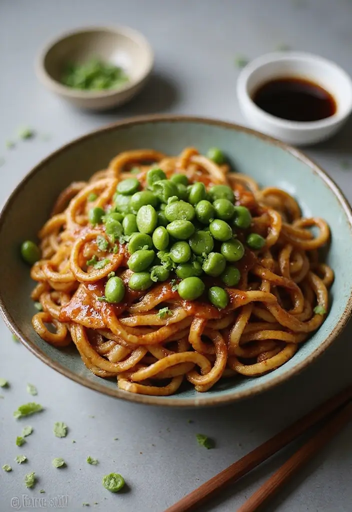 30 Healthy Noodle Stir Fry Recipes for Guilt-Free Eating 184 30 Healthy Noodle Stir Fry Recipes for Guilt-Free Eating - 30. Miso Glazed Noodles with Edamame
