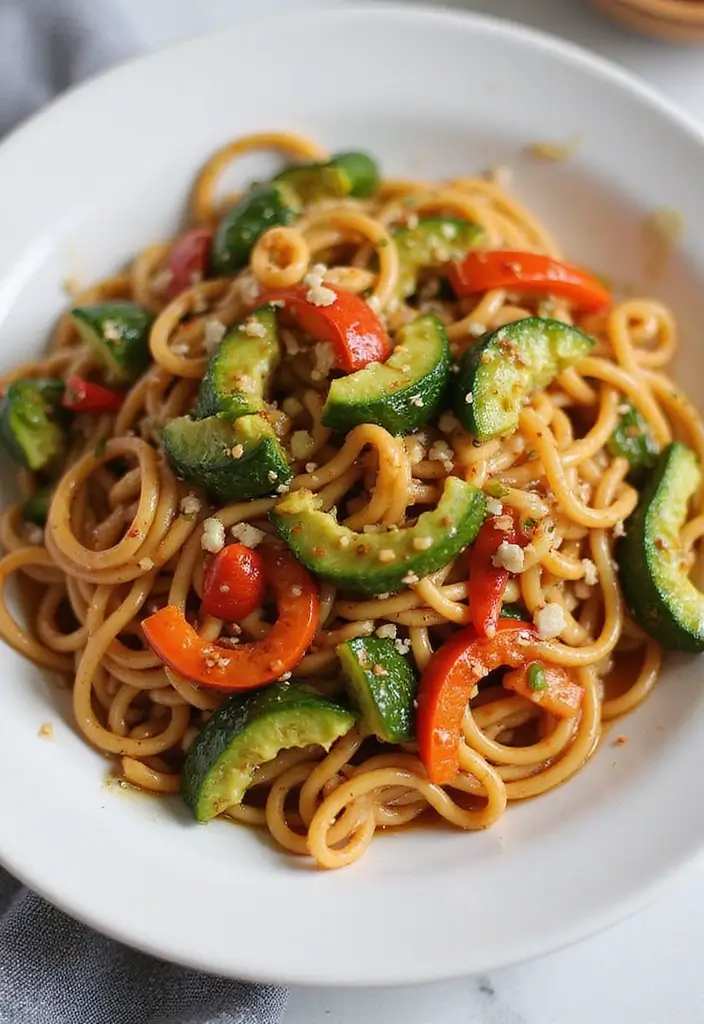 30+ Irresistible Noodle Stir Fry Recipes to Try Tonight 22 30+ Irresistible Noodle Stir Fry Recipes to Try Tonight - 4. Teriyaki Veggie Noodles