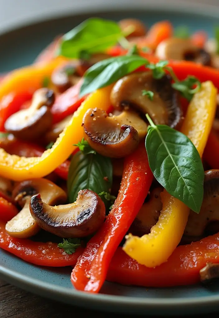 30+ Mushroom Stir Fry Recipes with Earthy and Rich Flavors 85 30+ Mushroom Stir Fry Recipes with Earthy and Rich Flavors - 13. Mushroom and Bell Pepper Stir Fry