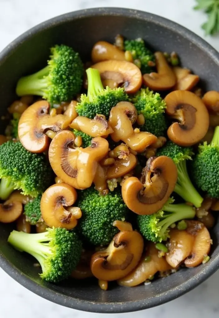 30+ Mushroom Stir Fry Recipes with Earthy and Rich Flavors 92 30+ Mushroom Stir Fry Recipes with Earthy and Rich Flavors - 14. Mushroom and Broccoli Stir Fry