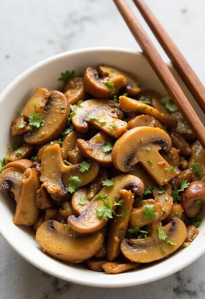 30+ Mushroom Stir Fry Recipes with Earthy and Rich Flavors 155 30+ Mushroom Stir Fry Recipes with Earthy and Rich Flavors - 23. Miso Mushroom Stir Fry