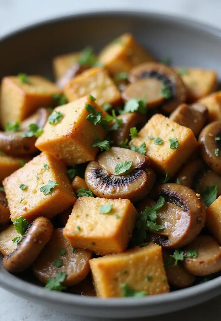30+ Mushroom Stir Fry Recipes with Earthy and Rich Flavors 181 30+ Mushroom Stir Fry Recipes with Earthy and Rich Flavors - 27. Mushroom and Tofu Stir Fry