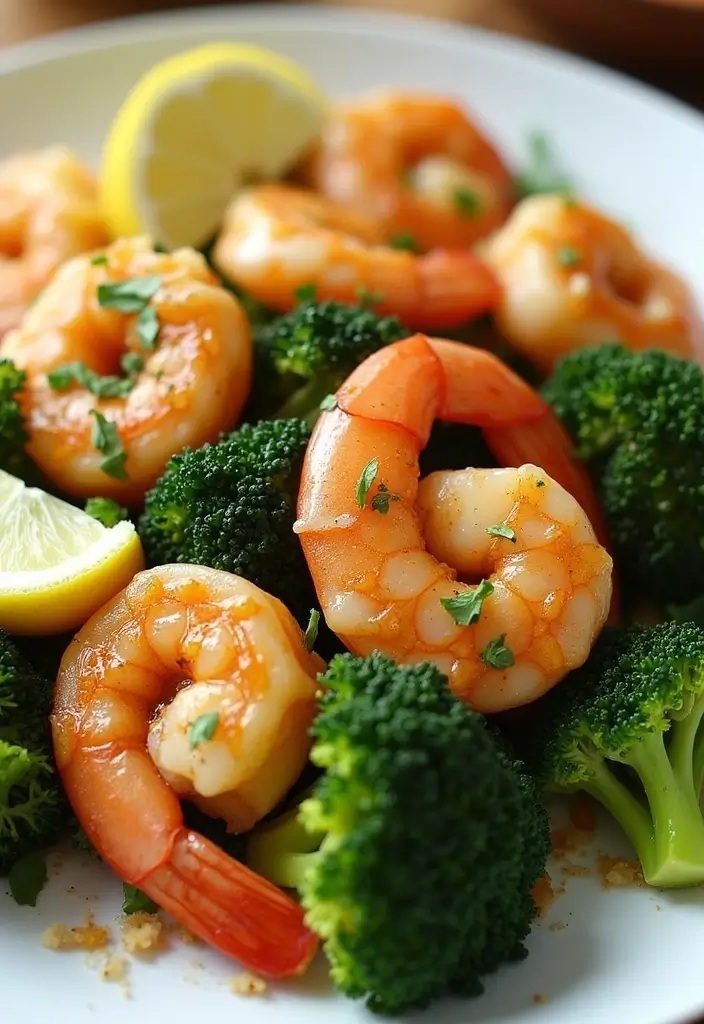 30 Shrimp Broccoli Stir Fry Recipes for Healthy Dinners 1 30 Shrimp Broccoli Stir Fry Recipes for Healthy Dinners - 1. Zesty Lemon Garlic Shrimp and Broccoli