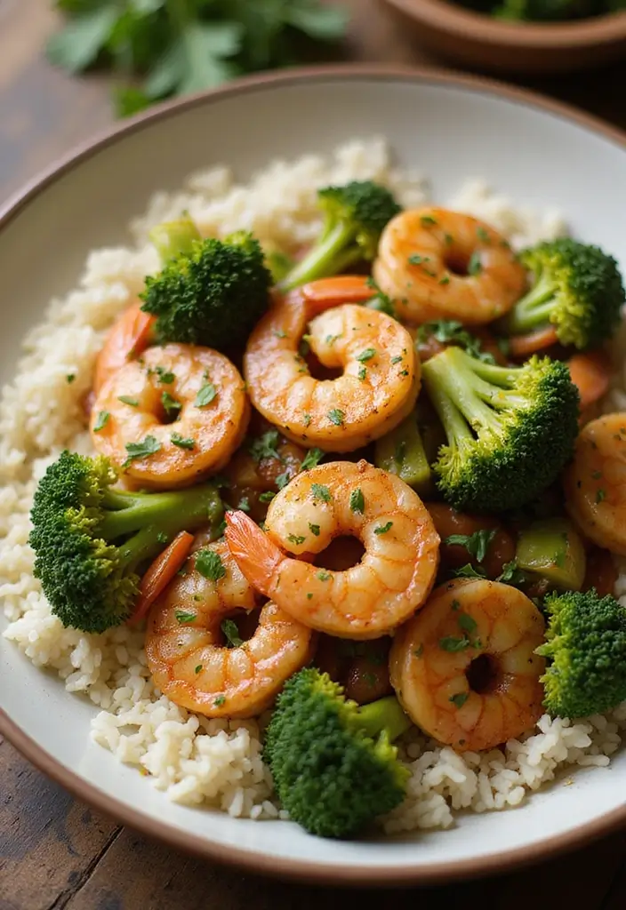 30 Shrimp Broccoli Stir Fry Recipes for Healthy Dinners 64 30 Shrimp Broccoli Stir Fry Recipes for Healthy Dinners - 10. Cajun Shrimp and Broccoli Stir Fry