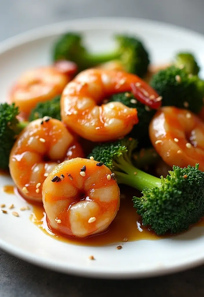 30 Shrimp Broccoli Stir Fry Recipes for Healthy Dinners 8 30 Shrimp Broccoli Stir Fry Recipes for Healthy Dinners - 2. Honey Soy Glazed Shrimp and Broccoli