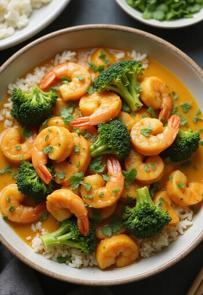 30 Shrimp Broccoli Stir Fry Recipes for Healthy Dinners 173 30 Shrimp Broccoli Stir Fry Recipes for Healthy Dinners - 27. Shrimp and Broccoli with Curry Sauce
