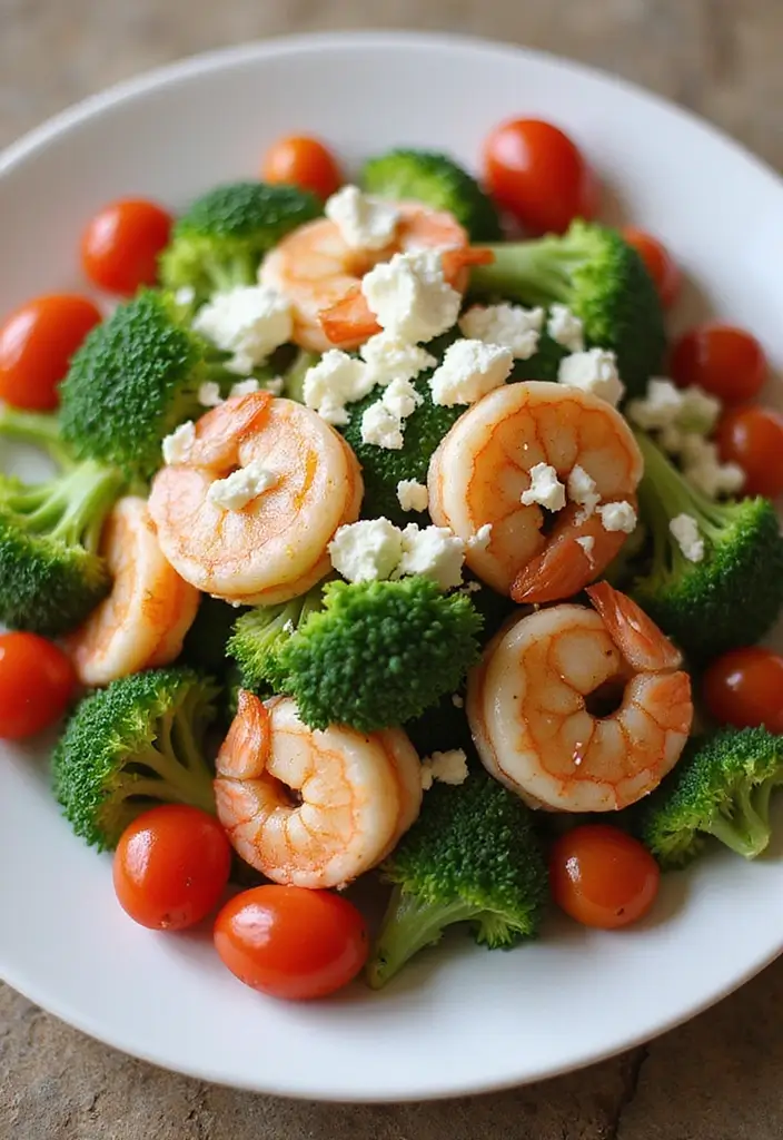 30 Shrimp Broccoli Stir Fry Recipes for Healthy Dinners 57 30 Shrimp Broccoli Stir Fry Recipes for Healthy Dinners - 9. Mediterranean Shrimp and Broccoli