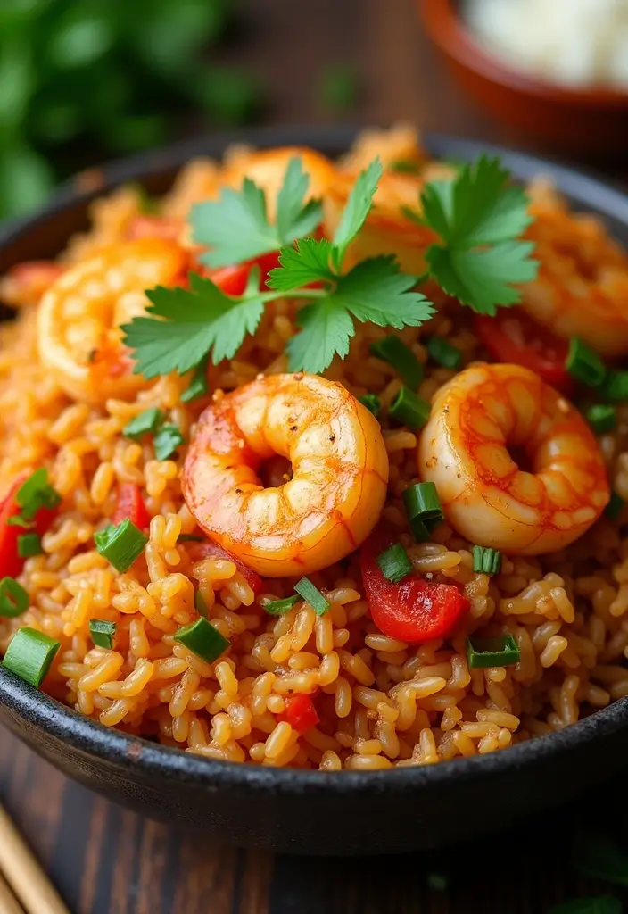 30+ Spicy Shrimp Stir Fry Recipes for Seafood Lovers 83 30+ Spicy Shrimp Stir Fry Recipes for Seafood Lovers - 13. Spicy Shrimp Fried Rice