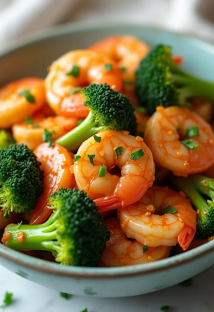 30+ Spicy Shrimp Stir Fry Recipes for Seafood Lovers 97 30+ Spicy Shrimp Stir Fry Recipes for Seafood Lovers - 15. Shrimp and Broccoli Stir Fry