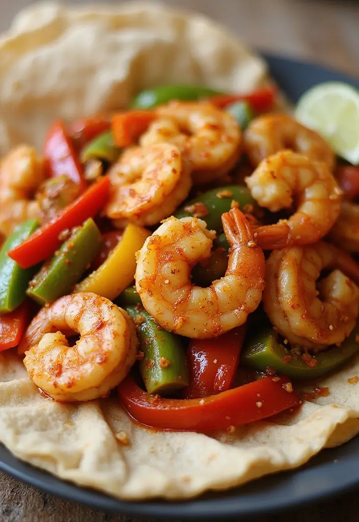 30+ Spicy Shrimp Stir Fry Recipes for Seafood Lovers 165 30+ Spicy Shrimp Stir Fry Recipes for Seafood Lovers - 25. Spicy Shrimp Fajita Stir Fry