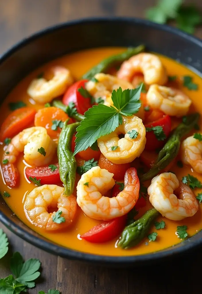 30+ Spicy Shrimp Stir Fry Recipes for Seafood Lovers 55 30+ Spicy Shrimp Stir Fry Recipes for Seafood Lovers - 9. Coconut Curry Shrimp Stir Fry