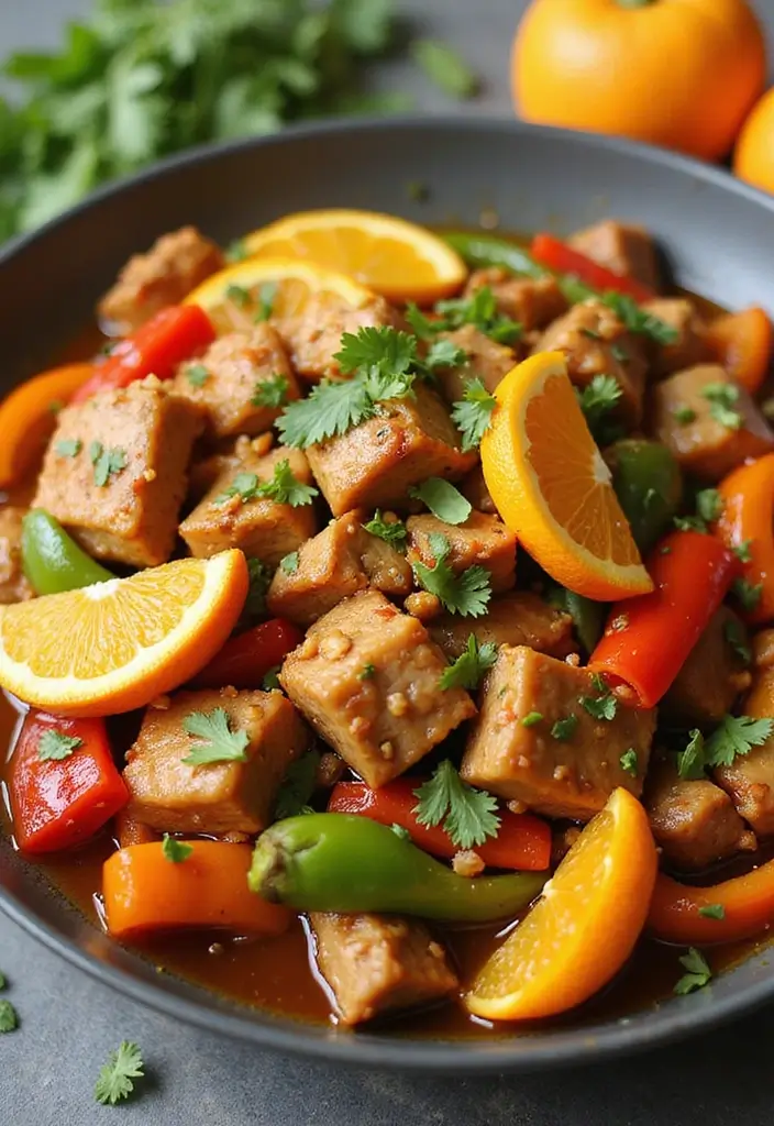 30 Thai Pork Stir Fry Recipes Full of Flavor 92 30 Thai Pork Stir Fry Recipes Full of Flavor - 14. Thai Orange Pork Stir Fry