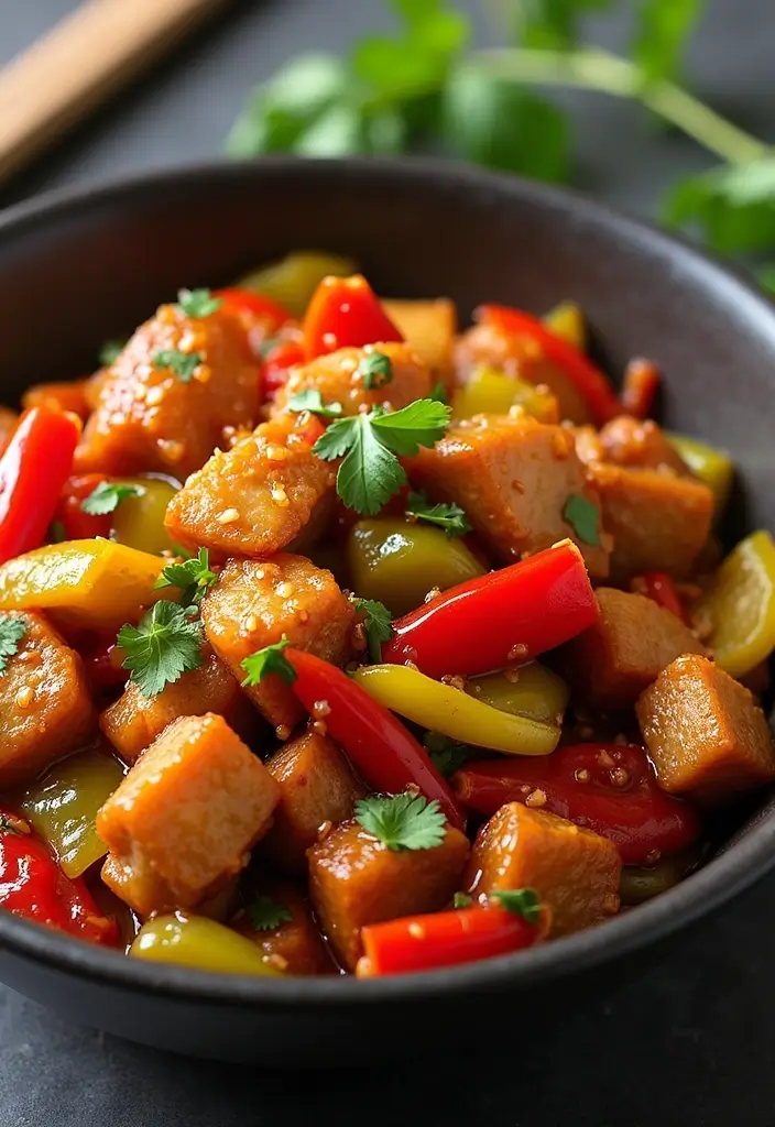 30 Thai Pork Stir Fry Recipes Full of Flavor 127 30 Thai Pork Stir Fry Recipes Full of Flavor - 19. Thai Chili Garlic Sauce Pork Stir Fry