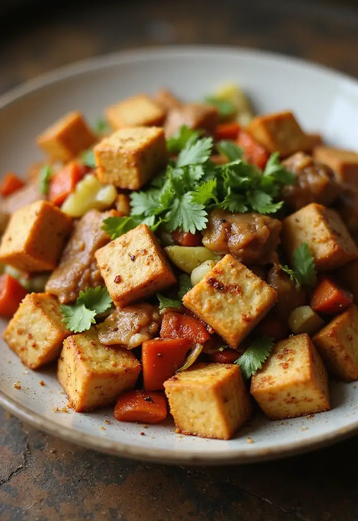 30 Thai Pork Stir Fry Recipes Full of Flavor 148 30 Thai Pork Stir Fry Recipes Full of Flavor - 22. Thai Tofu and Pork Stir Fry