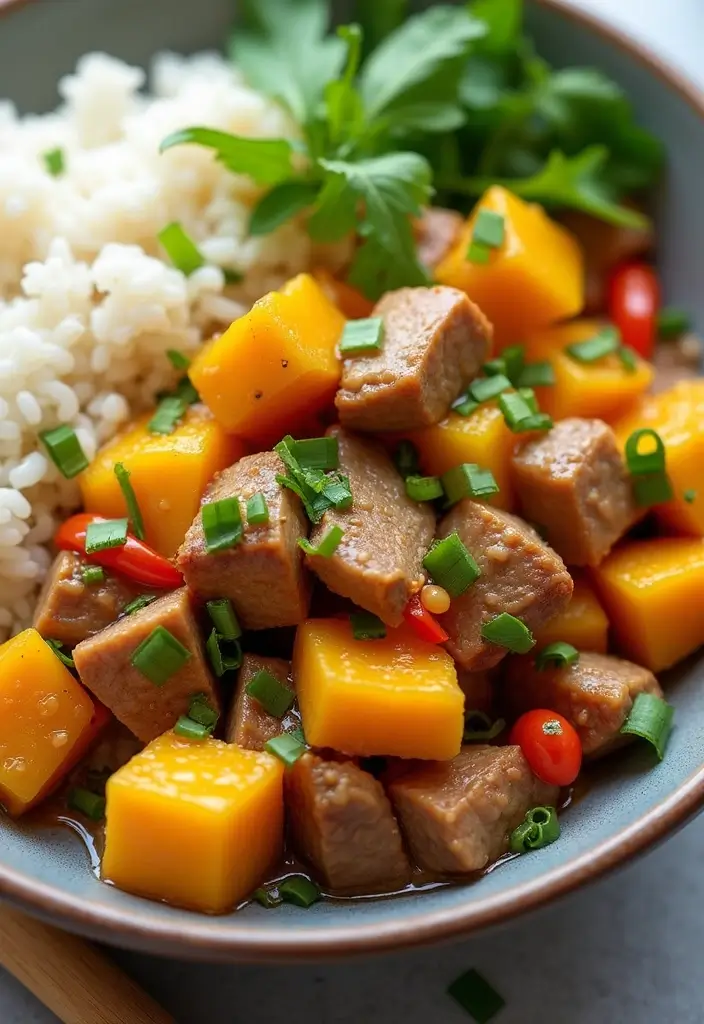 30 Thai Pork Stir Fry Recipes Full of Flavor 202 30 Thai Pork Stir Fry Recipes Full of Flavor - 30. Thai Squash and Pork Stir Fry