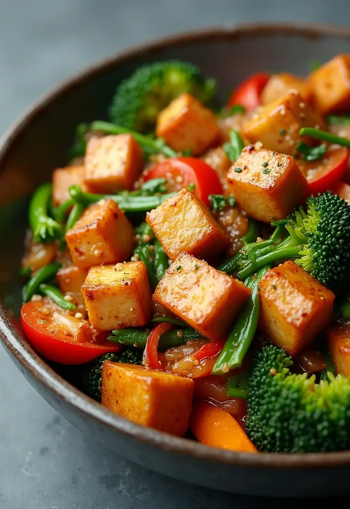 30 Tofu Stir Fry Recipes for Vegans and Vegetarians 160 30 Tofu Stir Fry Recipes for Vegans and Vegetarians - 24. Ginger Soy Tofu Stir Fry