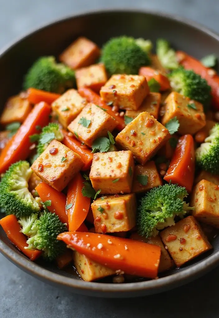 30 Tofu Stir Fry Recipes for Vegans and Vegetarians 174 30 Tofu Stir Fry Recipes for Vegans and Vegetarians - 26. Buffalo Tofu Stir Fry