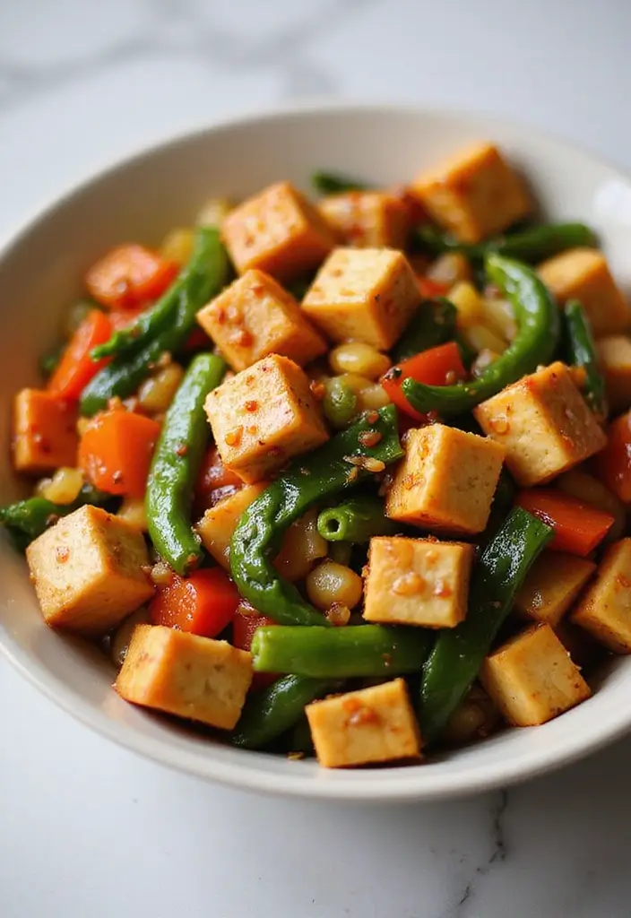 30 Tofu Stir Fry Recipes for Vegans and Vegetarians 186 30 Tofu Stir Fry Recipes for Vegans and Vegetarians - 28. Honey Garlic Tofu Stir Fry
