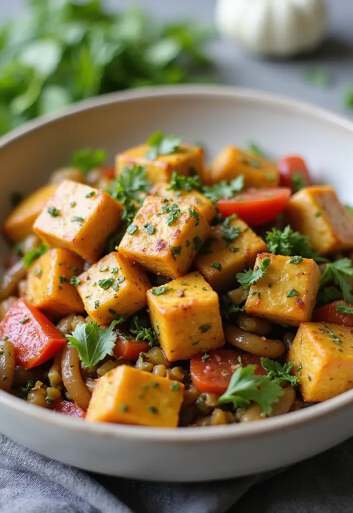 30 Tofu Stir Fry Recipes for Vegans and Vegetarians 193 30 Tofu Stir Fry Recipes for Vegans and Vegetarians - 29. Mediterranean Tofu Stir Fry